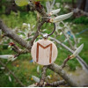 БРЕЛОК ДЕРЕВ'ЯНИЙ РУНА ЕВАЗ РУЧНА РОБОТА (KEYRING WOODEN FLEECE EVAS HANDMADE)